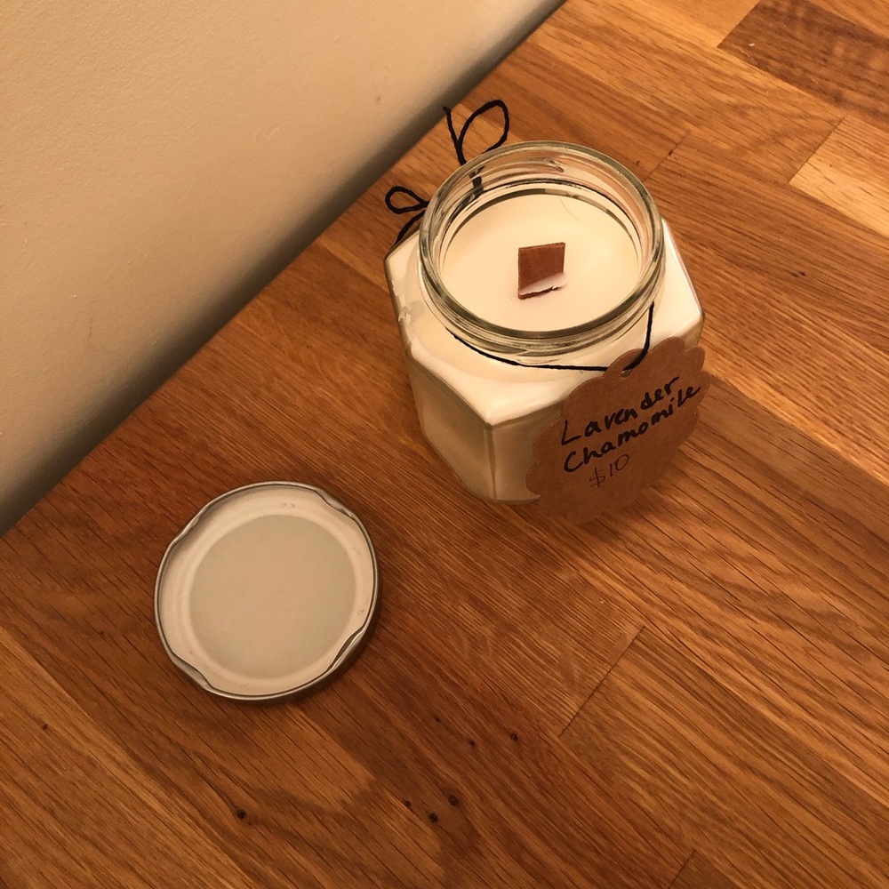 Lavender Chamomile Homemade Candle